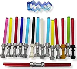 LEGO Sabre de Luz Star Wars Cores Raras e Cabos Metálicos (Total 15 Incluindo Trans-Green)