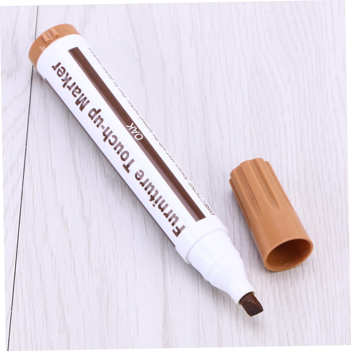Furniture Repair Kit Wooden Touch Up Paint Pens Crayons Fast Drying for Concealing Scratches Blemishes Worn Edges Furniture