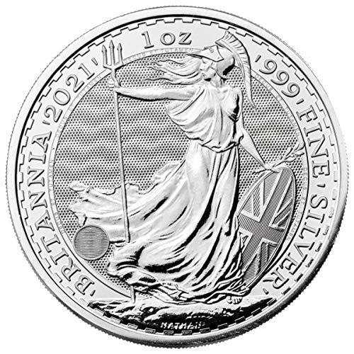 2021 UK 1 oz British Silver Britannia Coin Brilliant Pound Uncirculated
