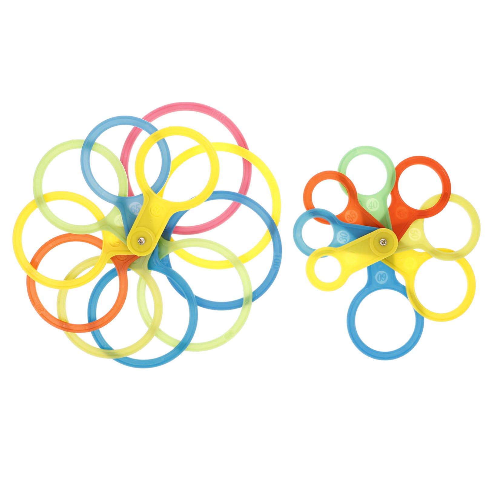 Hohopeti 10ensembles Outils De Mesure De Fruits De Cercles De Classification Pour Mesure Précise Des Poires Et Pratique Et Pour Classement
