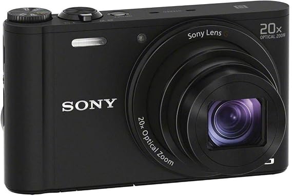 Sony DSCWX350 18 MP Digital Camera (Black)