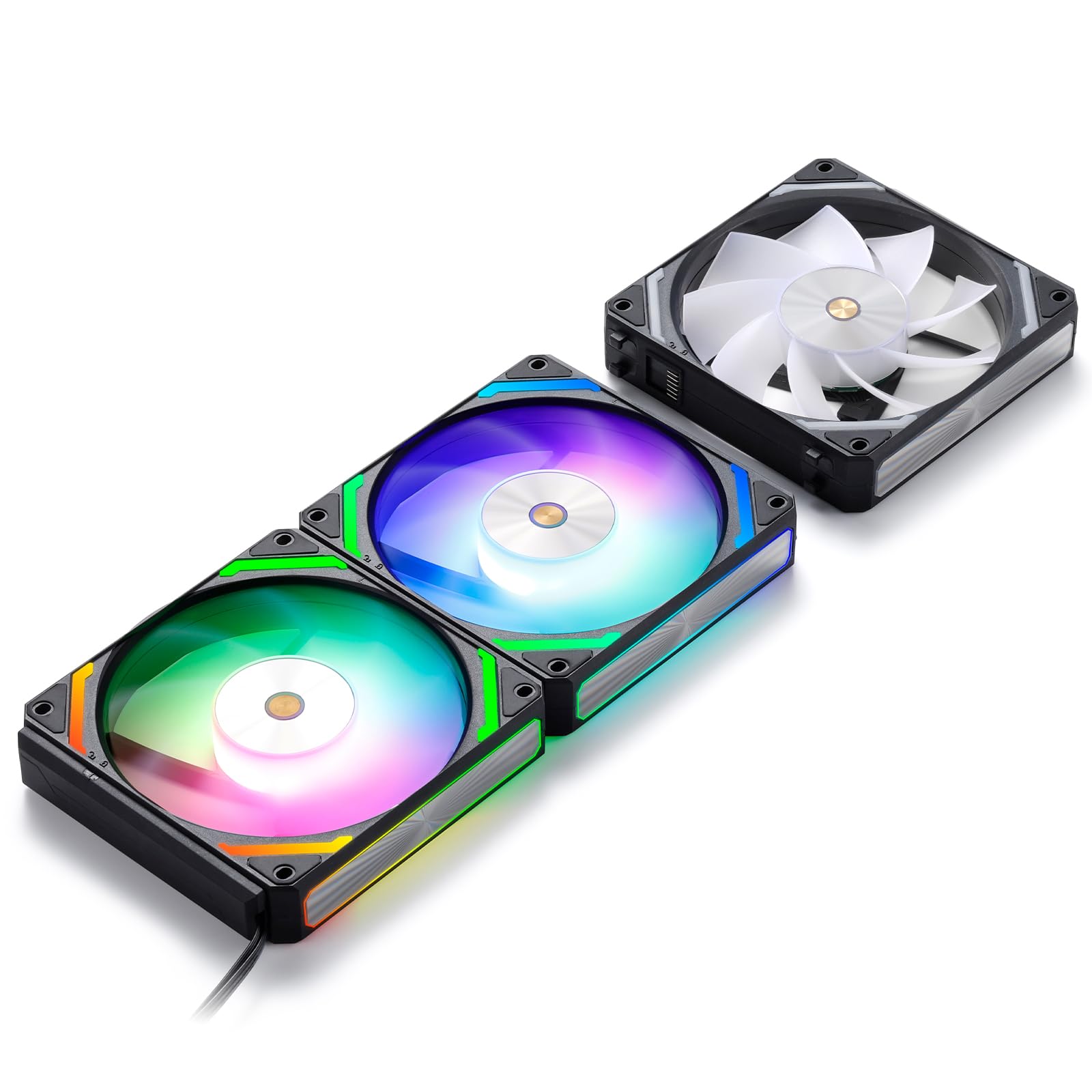 Amazon.co.jp: LTC CF-121D 120mm PC ケースファン、デイジーチェーン