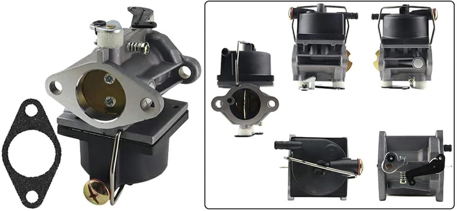 Genérico Carburador para carburador de Motor para Tractor para Tecumseh OHV120, cortacésped para MTD Yard Piezas de cortacésped