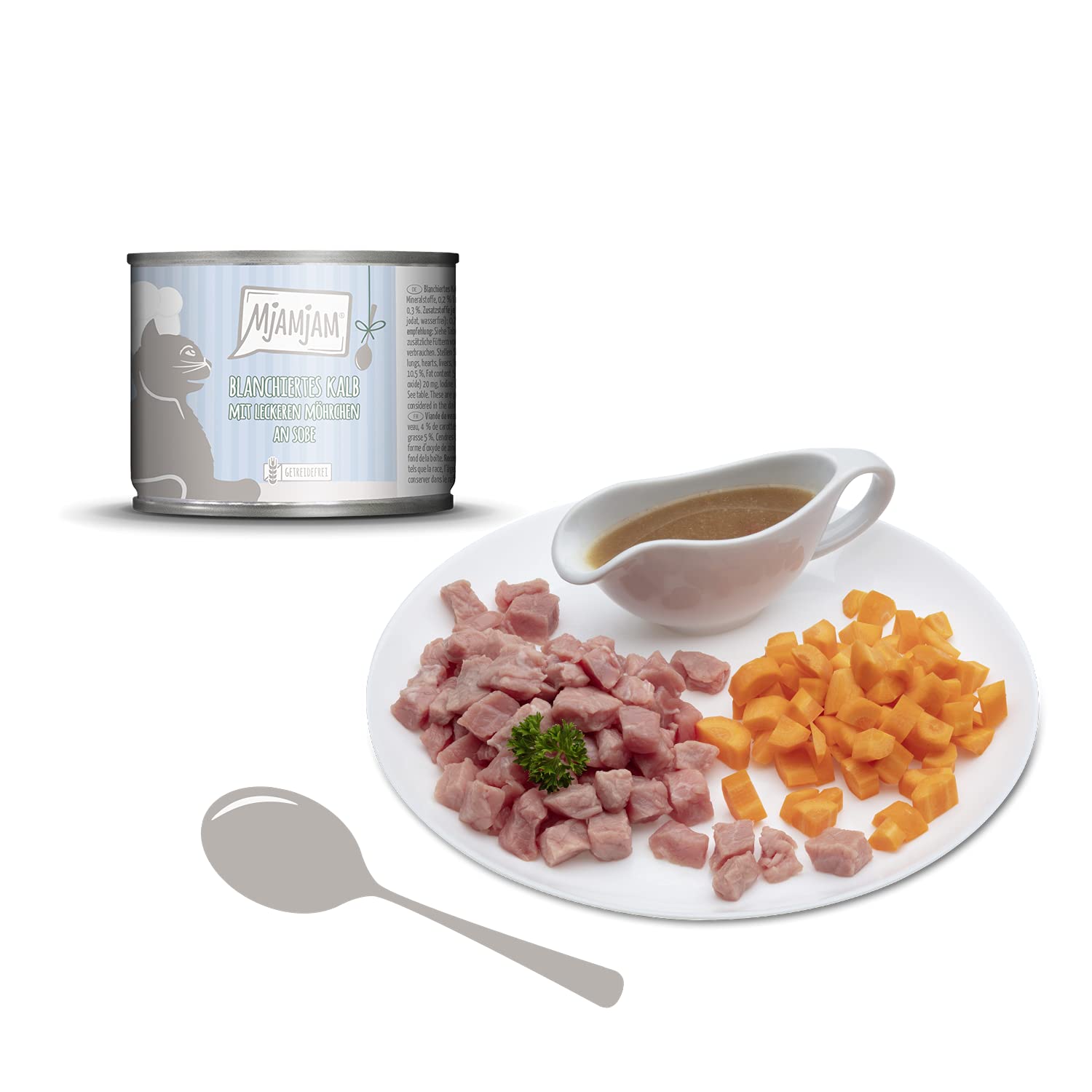 MjAMjAM – Blanszowana cielęcina z pyszną marchewką w sosie 6 x 185 g