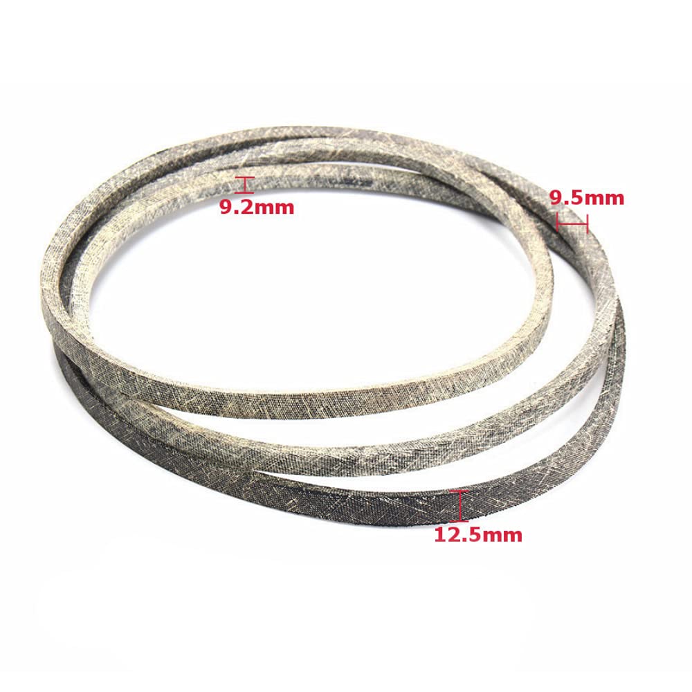 (B180) Correa de repuesto para cortacésped de 0.625x183 "hecha con Kevlar para AYP 510201301