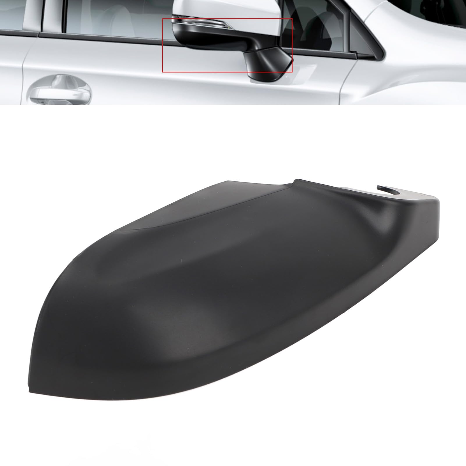 Amazon.com: NutriEss Black Shockproof Rearview Mirror Lower Trim