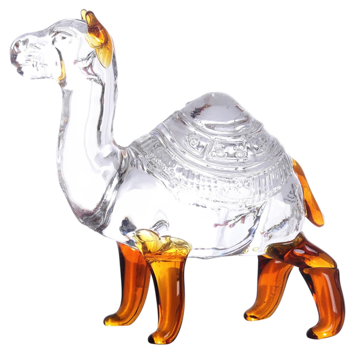 Crystal Camel Outdoor Home Decor Deco Outdoor Decor for Home Decoraciones para Salas De Casa Home Accessories Camel Ornament Camel Figurine Garden Camel Decor Yard Camel Figurine