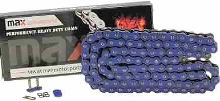Amazon.com: 525 Pitch 108 Links Blue O-Ring Chain