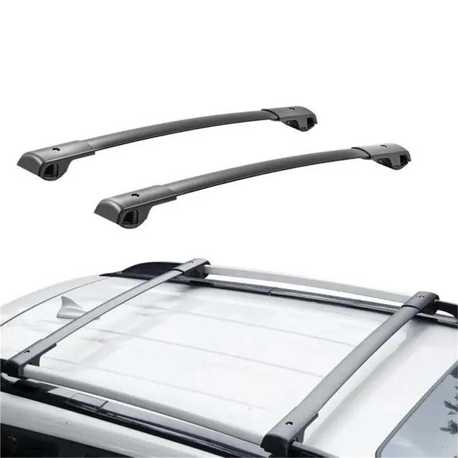 Barres de toit transversales Forester manque de coffre résolu charge utile 200 LB