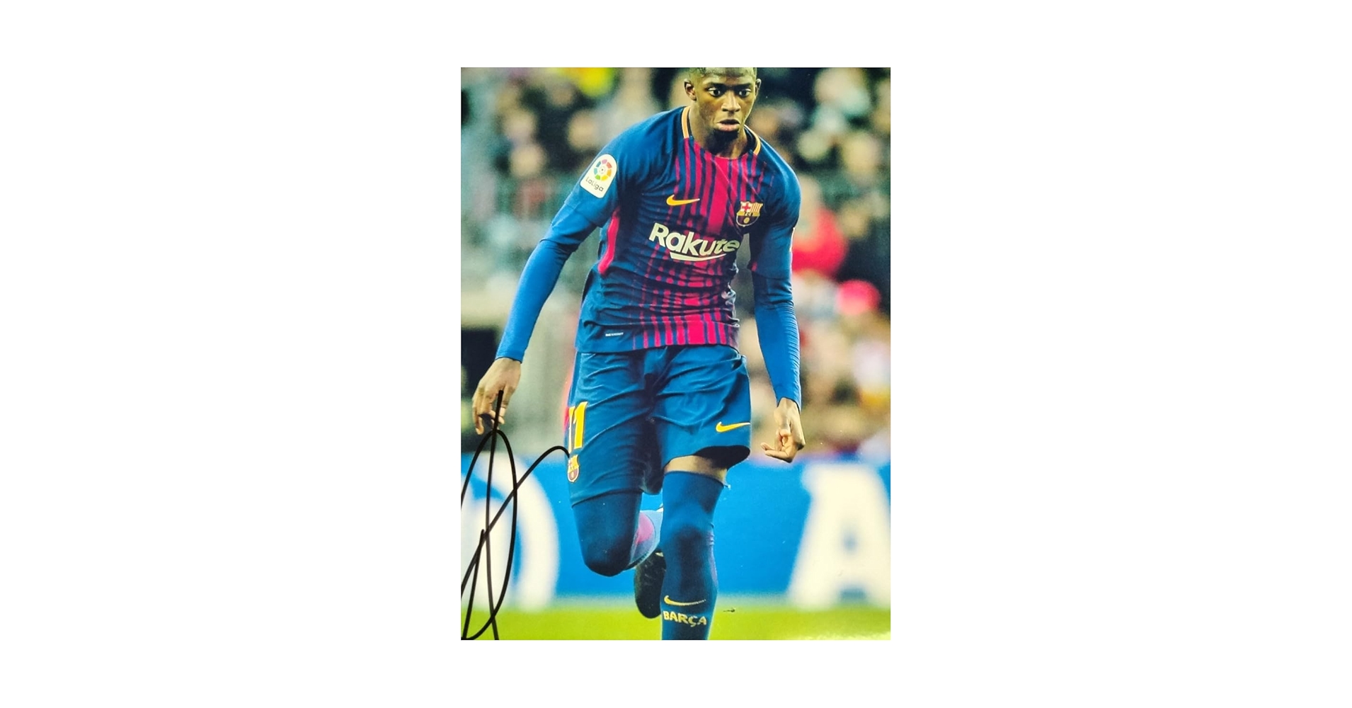 セール中…ウスマヌ・デンベレ直筆サイン入り超大型写真…Ousmane Dembl セール中…ウスマヌ・デンベレ直筆サイン入り超大型写真…Ousmane