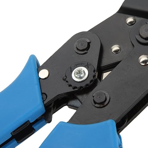 Mini alicates de crimpado WEL-SN-01B para terminales, herramienta de crimpado de mano de bloqueo, alicates de prensa, electricistas, herramienta