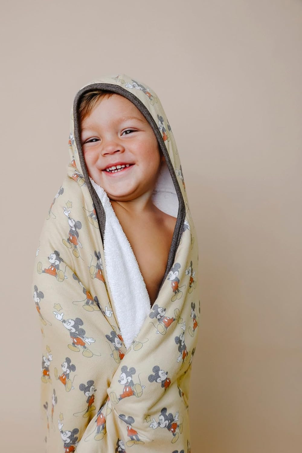 Premium Big Kid Hooded Towel "Mickey Mouse" by Copper Pearl - Image 3