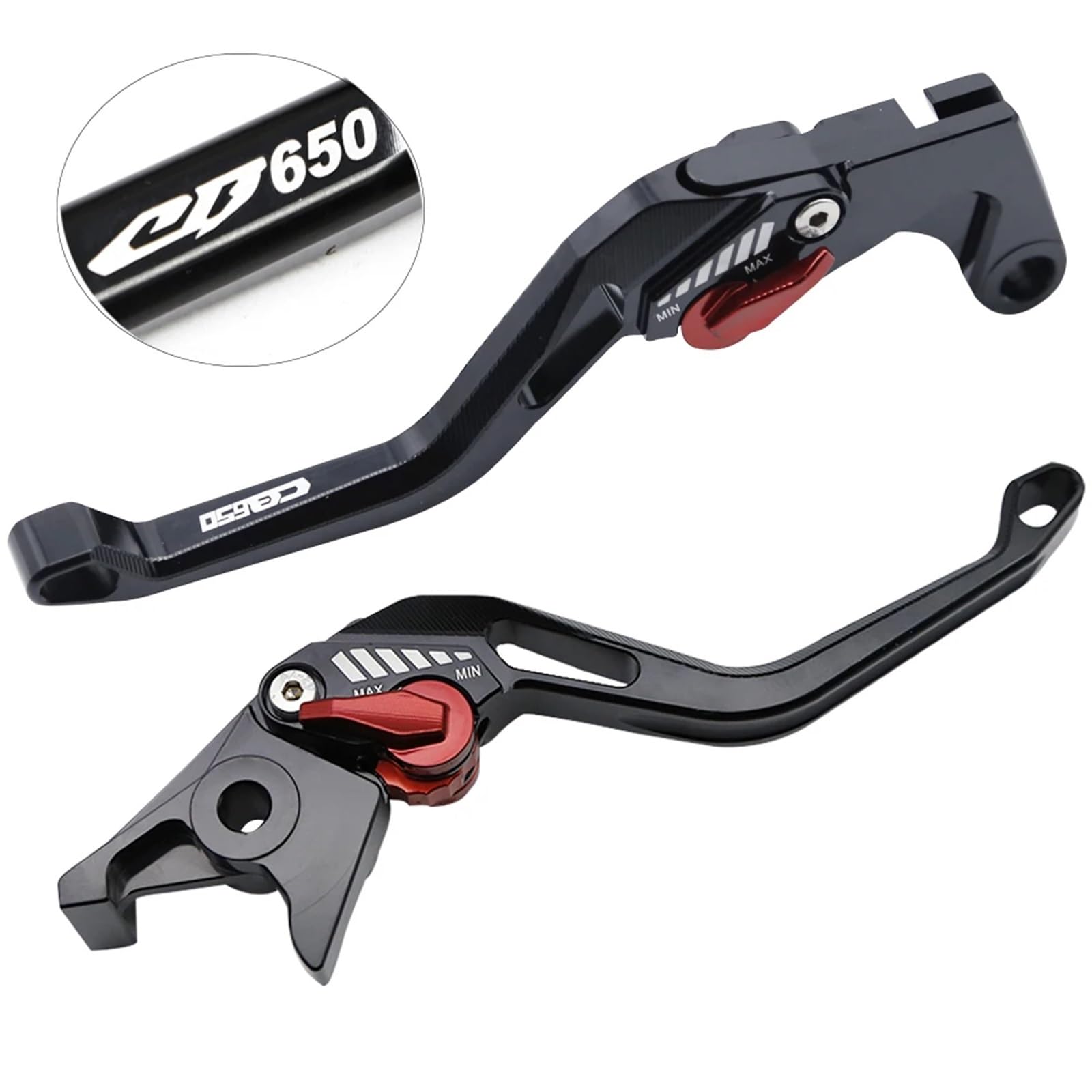 Fit For H0nda CBR650F CB650F CB650R CBR650R CB CBR 650R 650F 2014 2015 2016 2017 2018 2019 2020 2021 Adjustable Brake Clutch Lever(Dark Grey)