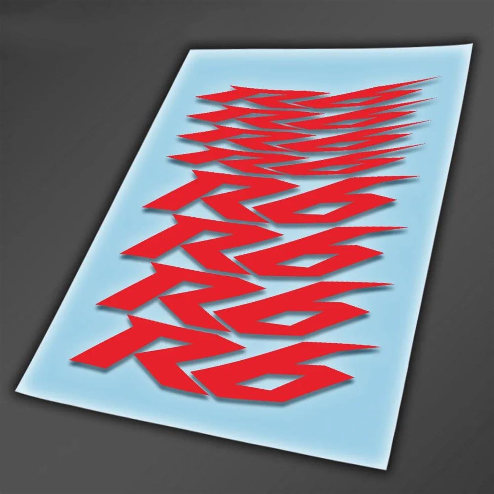 Motorradreifen, Wasserdichter Felgenaufkleber, Felgenpersönlichkeit, Reflektierender Streifenanzug, Zubehör Für Yamaha R6(Style 2)