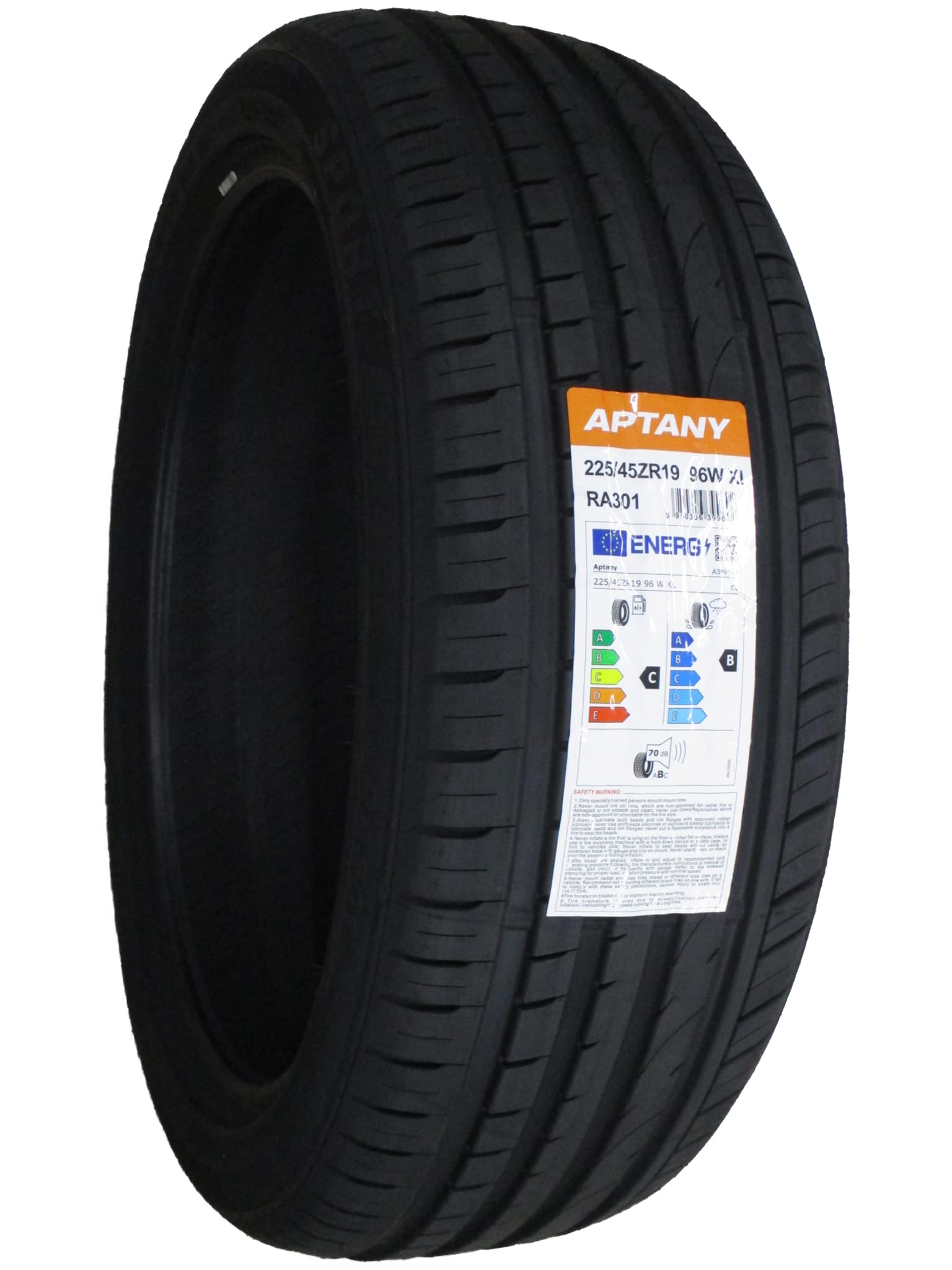 アプタニー　スポーツ　マクロ　RA301 225/45r19 24年製　バリ山 Amazon.co.jp: アプタニー(APTANY) サマータイヤ RA301 225/45R19 96W