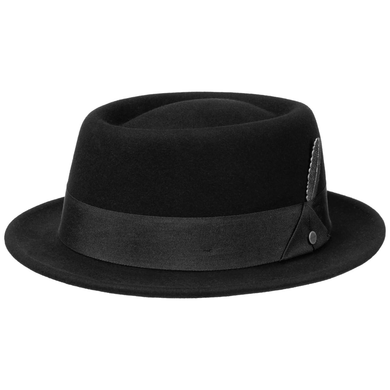 Stetson CHAPEAUSHOP Vancosta Chapeau Pork Pie Feutre de Laine Hydrofuge Unisexe Toutes Saisons