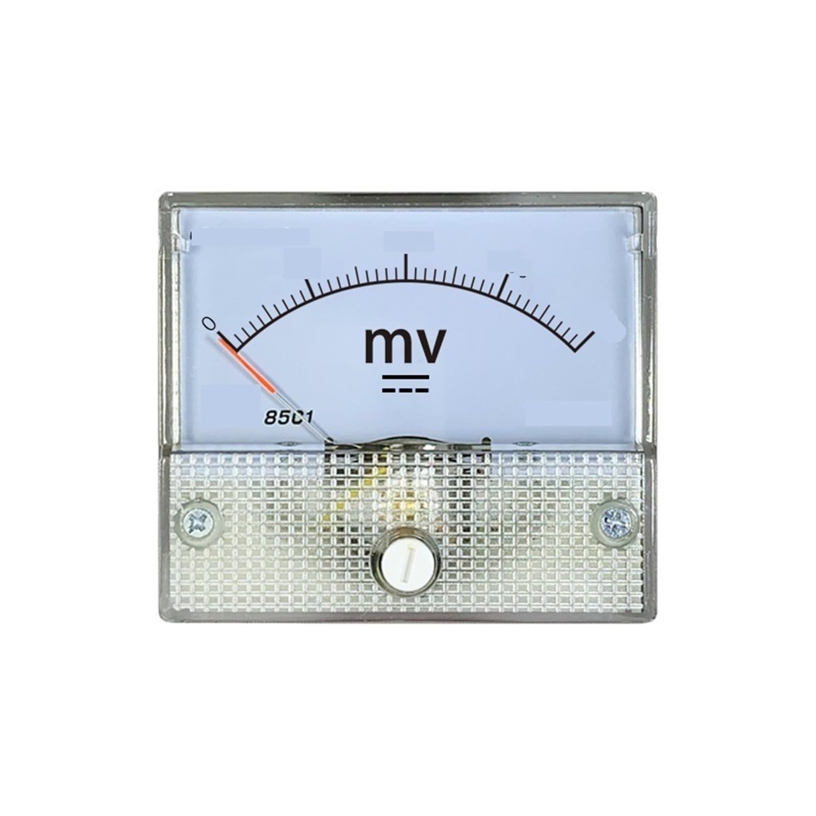 voltímetro analógico, 85C1 Milivoltímetro 56x64 mm Analógico CC Múltiples rangos(DC 40mV)