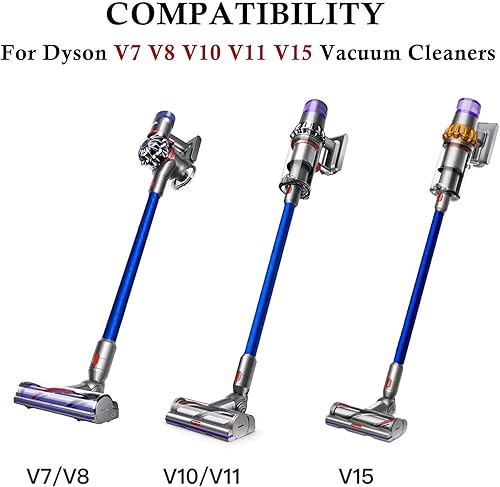 Miniatura 3 de Varita de repuesto de liberación rápida compatible con aspiradora inalámbrica Dyson V15 V11 V10 V7 V8 (azul)
