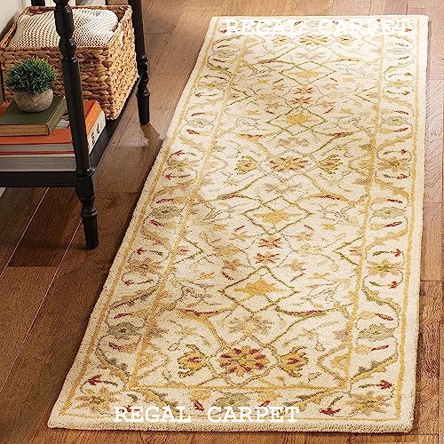 Image of Regal Carpet Brand Vintage Collection of Classical Woollen Tuffted Carpets for Home Size 4 x 6 feet (120X180 cm) Multi