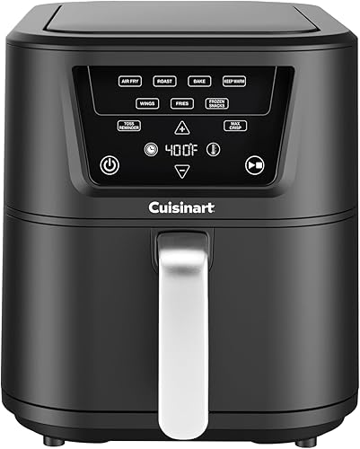 Cuisinart CompactMax Freidora de aire con cesta de 8 cuartos, AIR-210