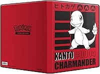 Vista 2 de Ultra PRO - Charmander 9-Pocket Portfolio for Pokémon TCG Binder Trading Card Album Collection Organizer CCG Portfolio Protector Card Sleeve