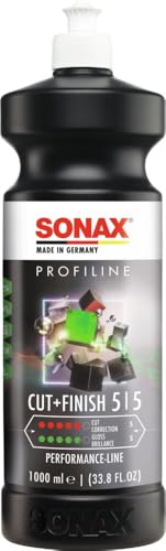SONAX PROFILINE Cut+Finish (1 Liter) zur schnellen Beseitigung von Fehlstellen nach der...