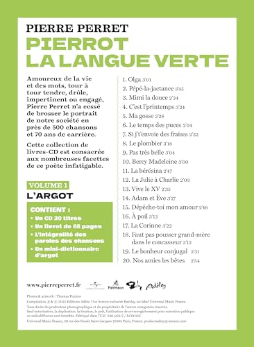 Pierrot - la Langue Verte