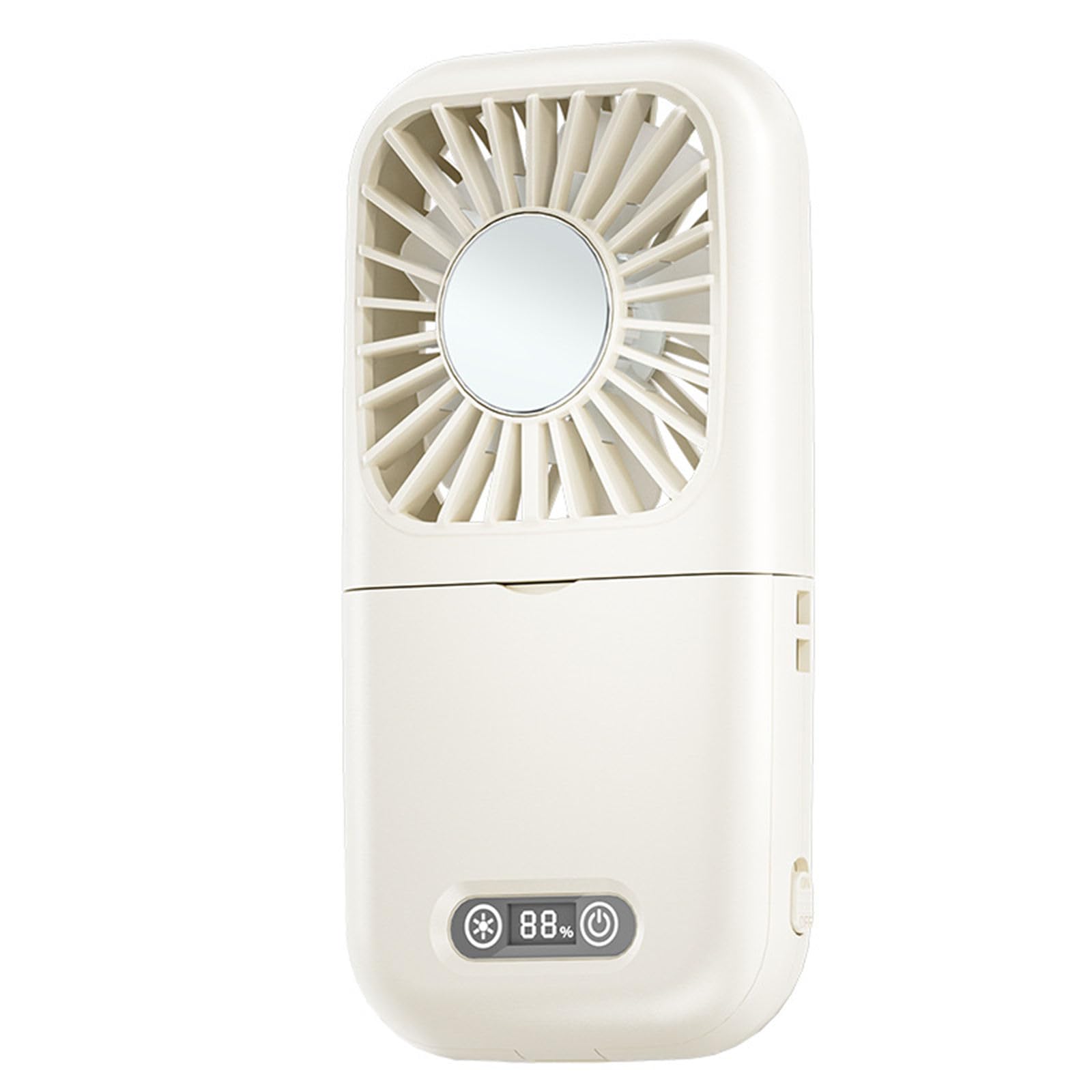 Ventilador de mano potente USB con función de enfriamiento por compresa