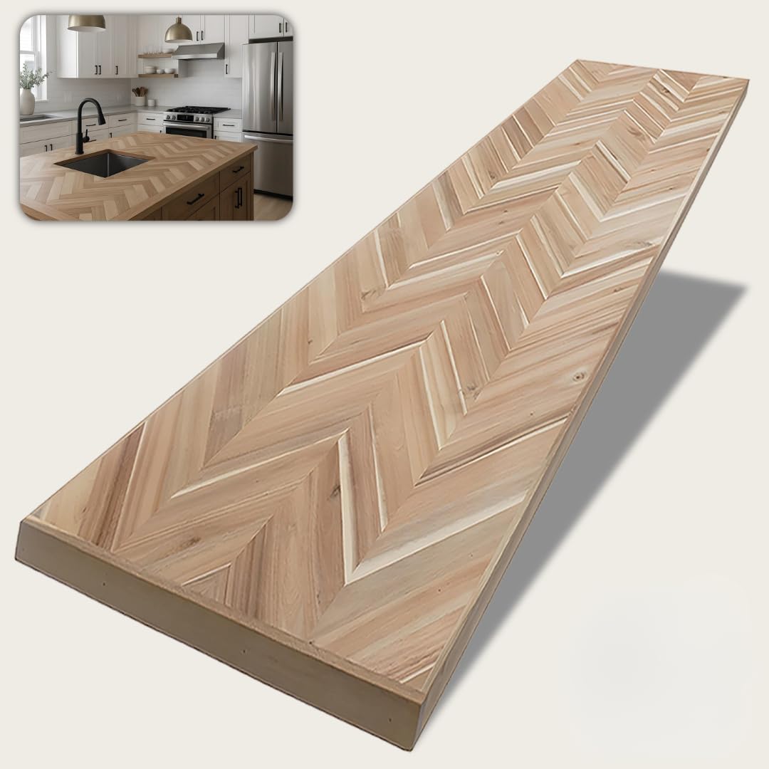 Amazon.com: 72 in x 26 in x 1.5 in Wood Butcher Block Countertop