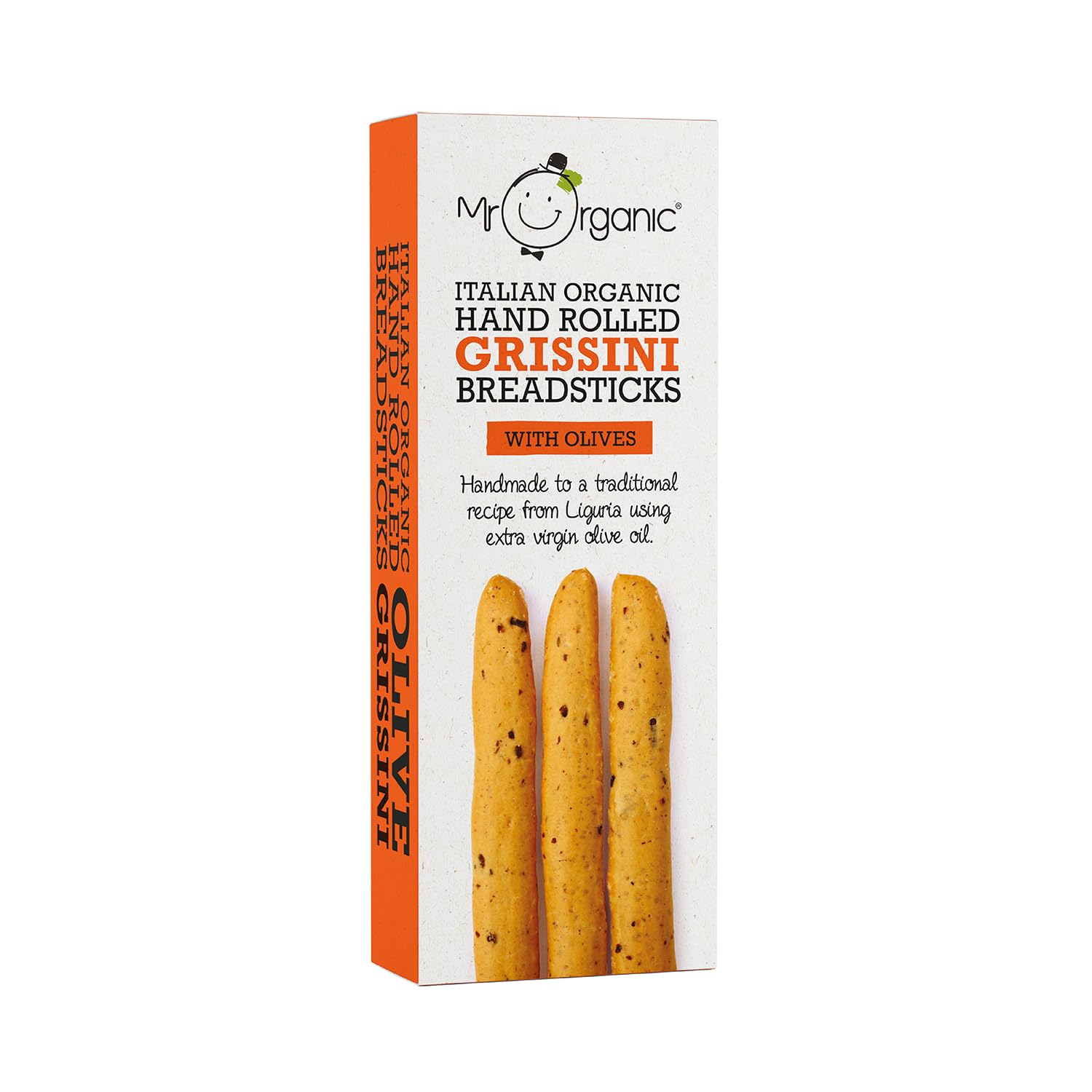 Mr Organic Grissini Olives Breadsticks, 130g