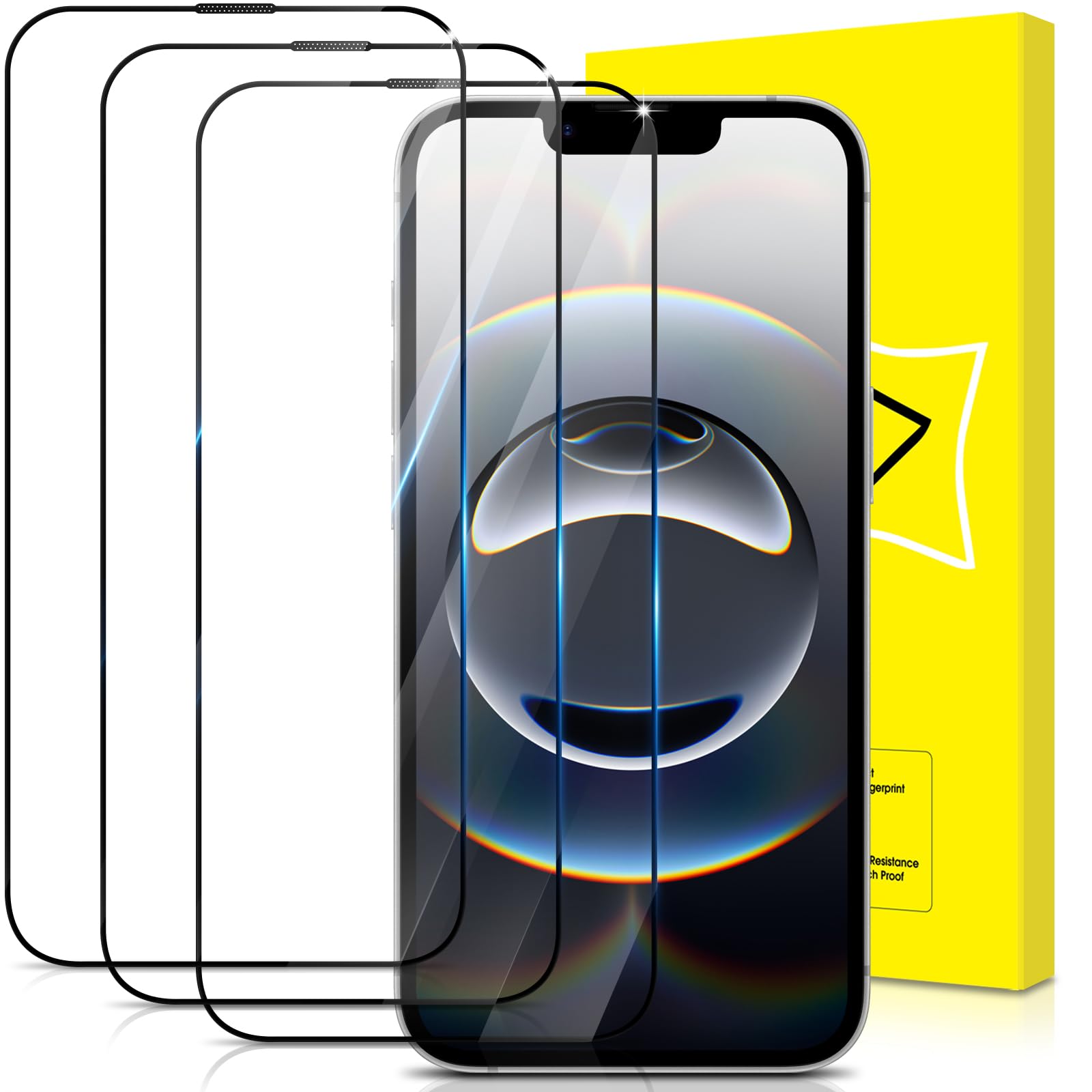 GiiYoon 3 Stück Panzer Schutz Glas für Honor 400 Smart, HD D