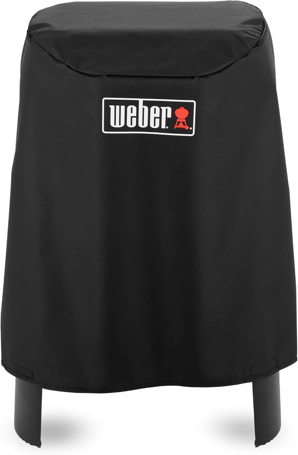 Weber Premium Cover for Lumin Series with Stand, UV-Resistant, rainwater-Repellent, Protection Against Wind & Weather - Black (7198)