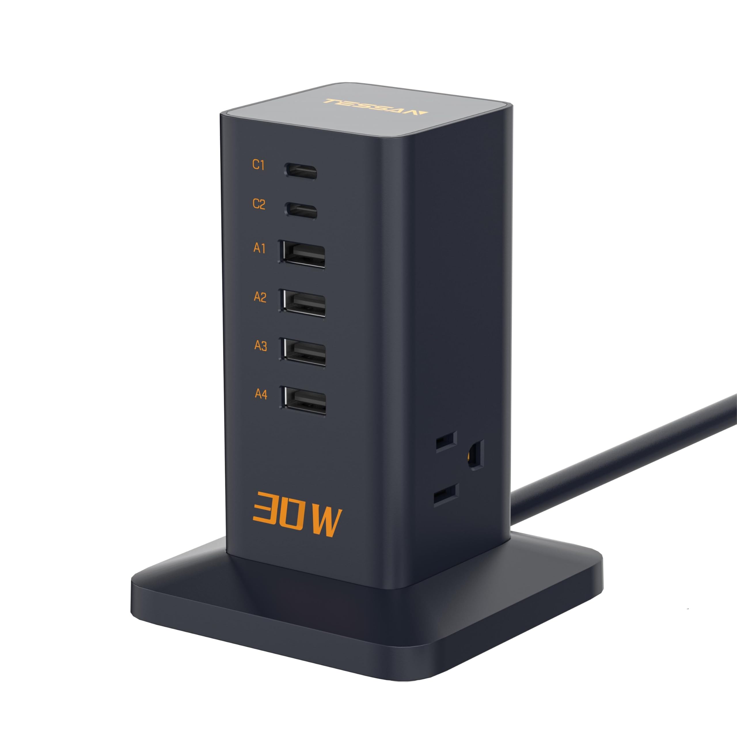 Amazon.co.jp: USB コンセント 6ポート 合計30W 電源タップ