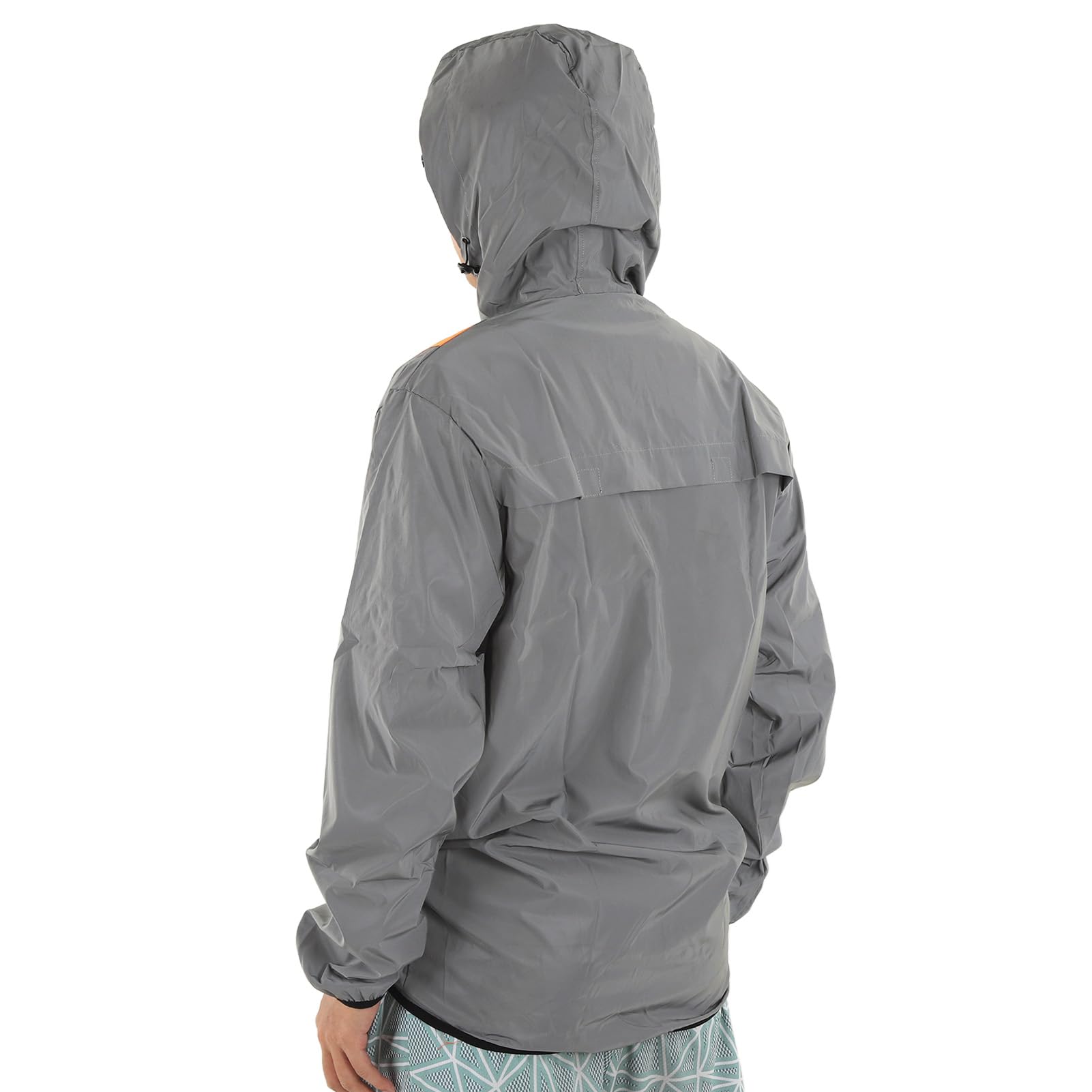 Chaqueta de Ciclismo para Hombres, A prueba de viento para Hombres Bolsillos Laterales Reflectantes para el Deporte (2XL)