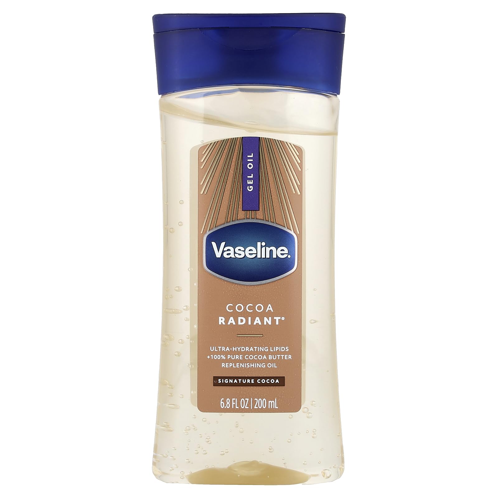 Vaseline Aceite Corporal Cocoa Radiant Oil, 200ml