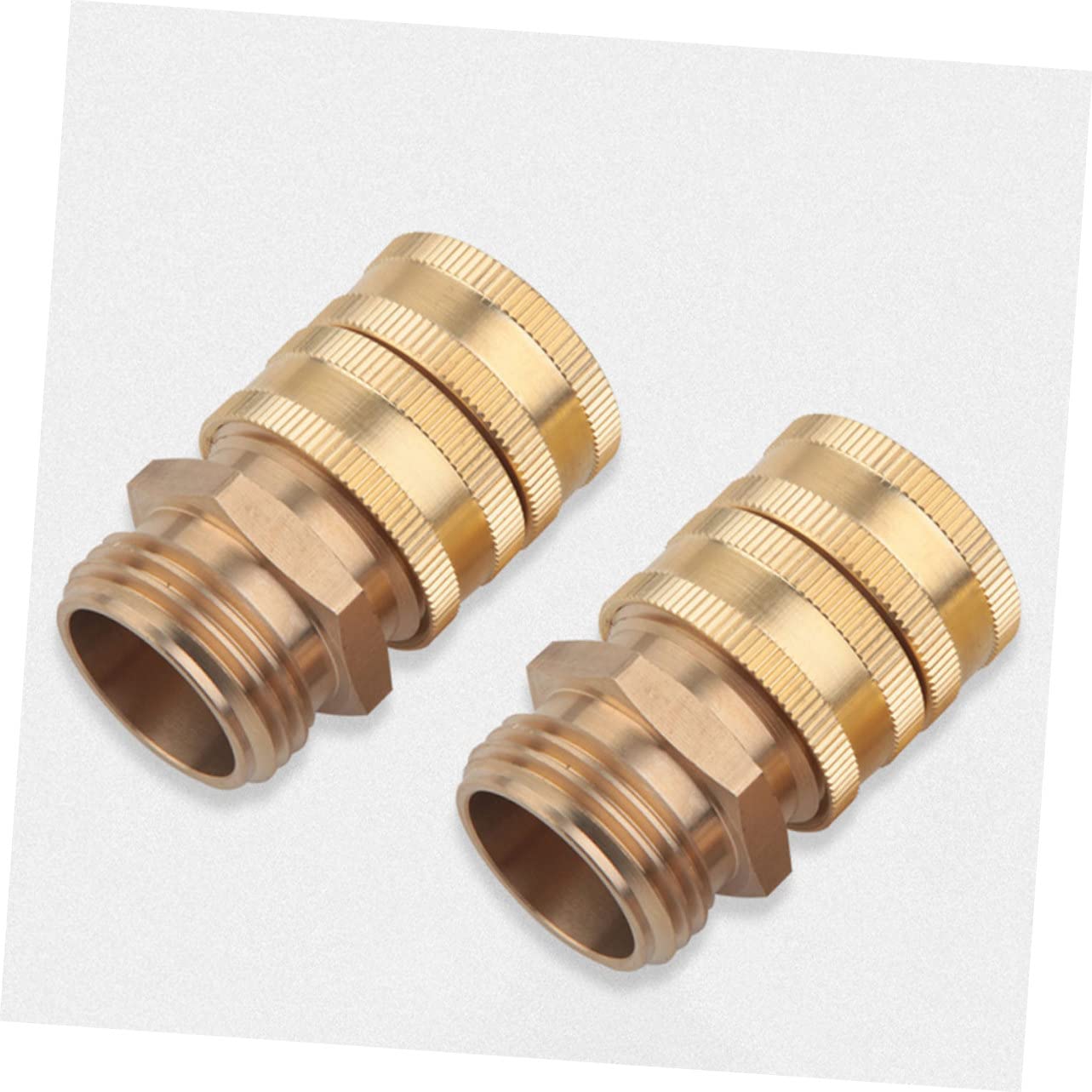 YARNOW 4 Set di Adattatori per Tubi Flessibili da Giardino Parti di Tubi Flessibili Connettori Robusti E Antiruggine 2 Paia*4