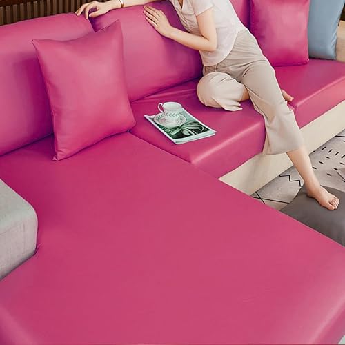 Miniatura 5 de Tela de cuero para tapicería de vinilo suave grande, 1 yarda, 56.3 x 36 pulgadas, hojas de piel sintética de textura de 0.031 in de grosor, para