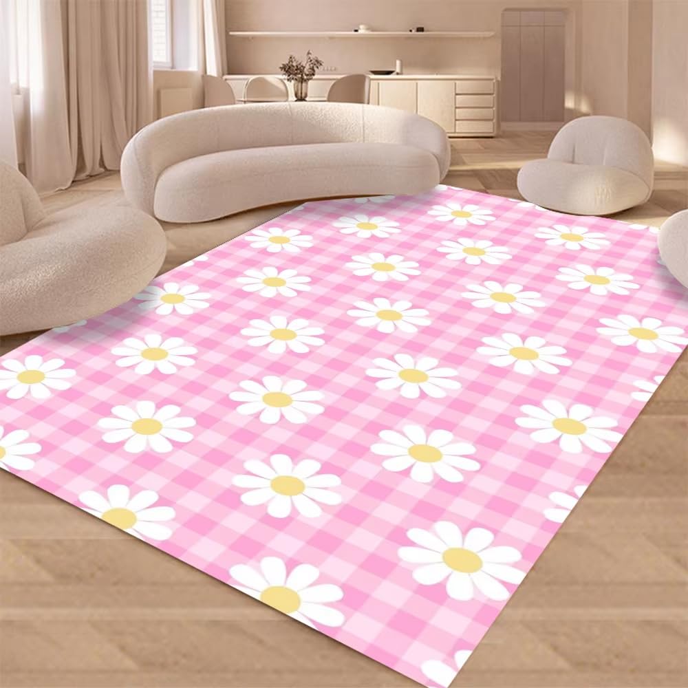 Tapis lavable et antidérapant floral 60x120 cm pour une sécurité optimale