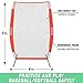 GoSports 7 ft x 4 ft I Screen - Baseball & Softball Pitcher Protection Net, Must-Have for Safe Training