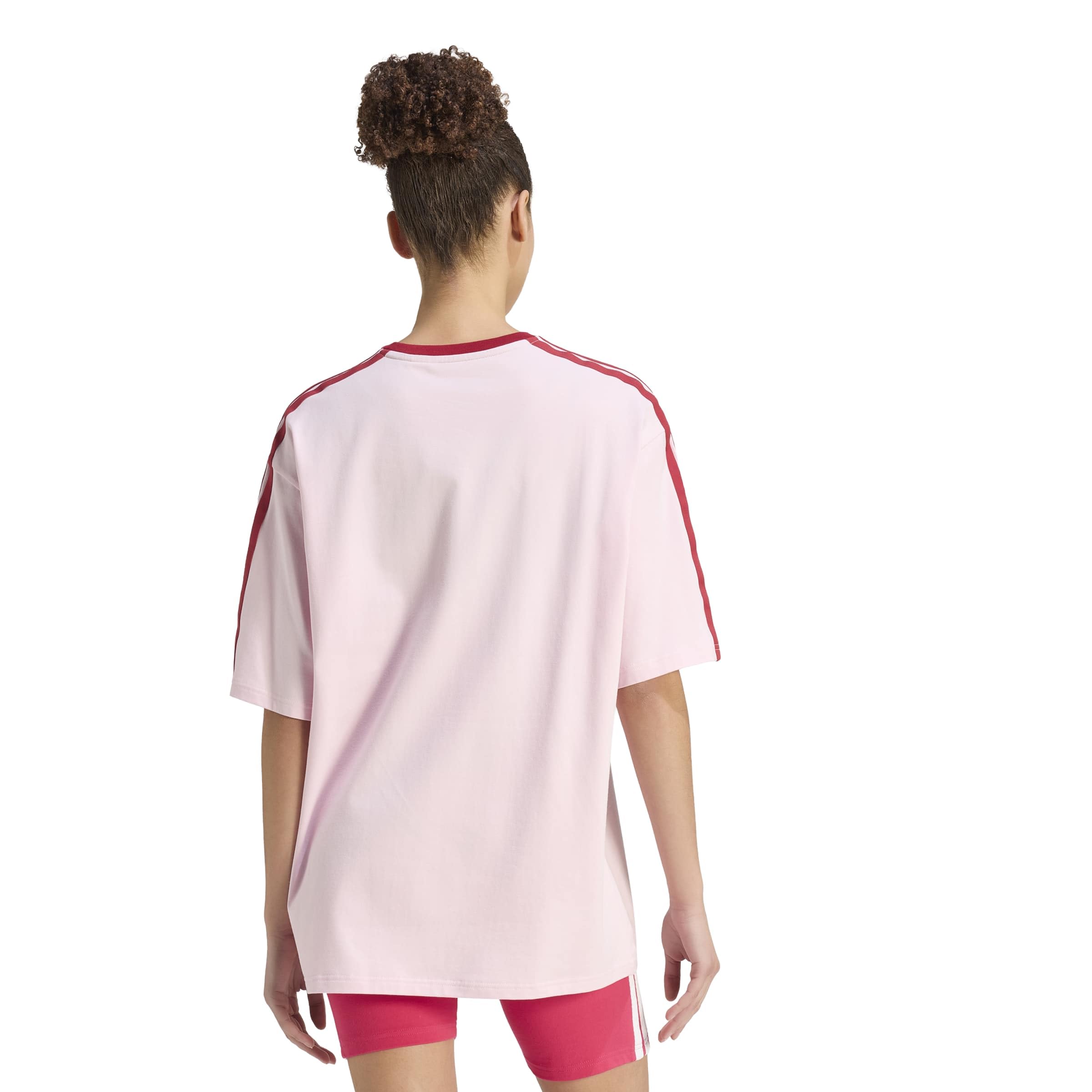adidas Women's LUX TIRO LOCKER GESCHNITTENES Grafik-T-Shirt