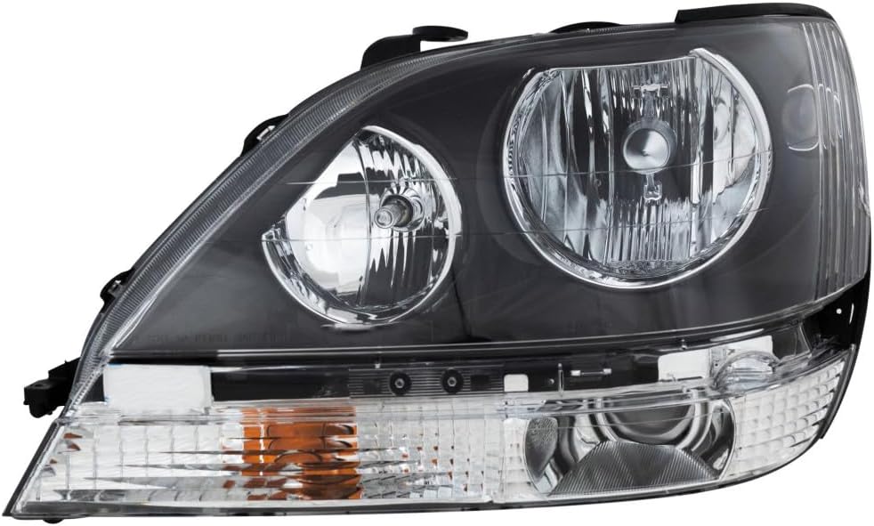 CarLights360 For 1999 2000 Lexus RX300 Headlight Driver and Passenger Side w/Bulbs LX2502103 LX2503103