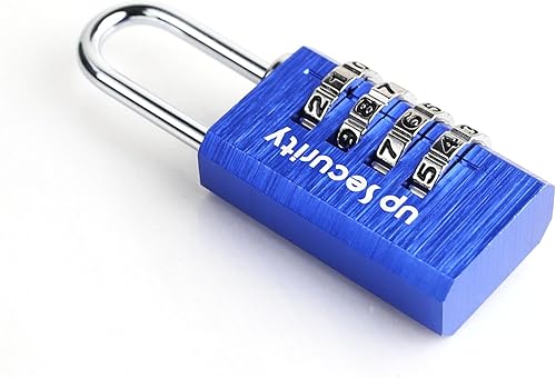 Miniatura 2 de Cerraduras de equipaje seguras para viaje, cerradura de combinación pequeña para maleta, cremallera, mochila, combinación de candado al aire libre,