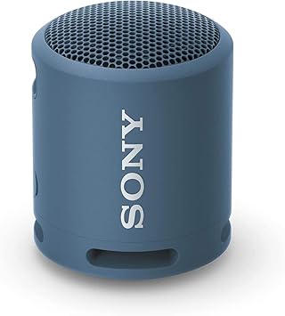Sony SRS-XB13 EXTRA BASS Wireless Bluetooth Portable Lightweight Compact Travel Speaker, IP67 Waterproof & Durable for Outdoor, 16 Hour Battery, USB Type-C, Removable Strap, Speakerphone, Light Blue