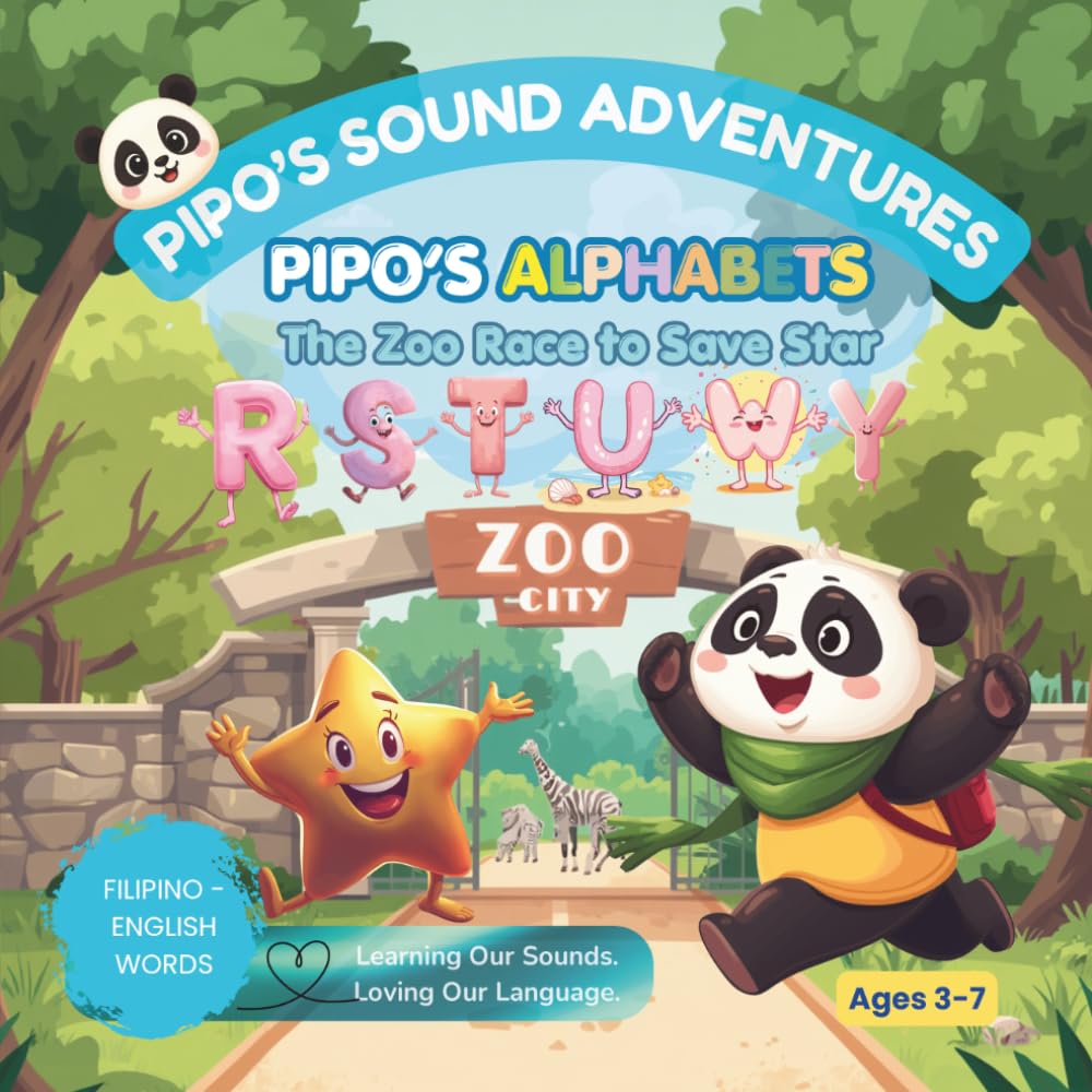 Pipo’s Alphabet Adventure: The Zoo Race to Save the Star (R-Y) (Pipo’s Sound Adventure)