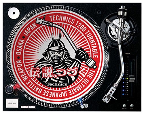 Technics Samurai DJ Slipmats - Slipmats para tocadiscos