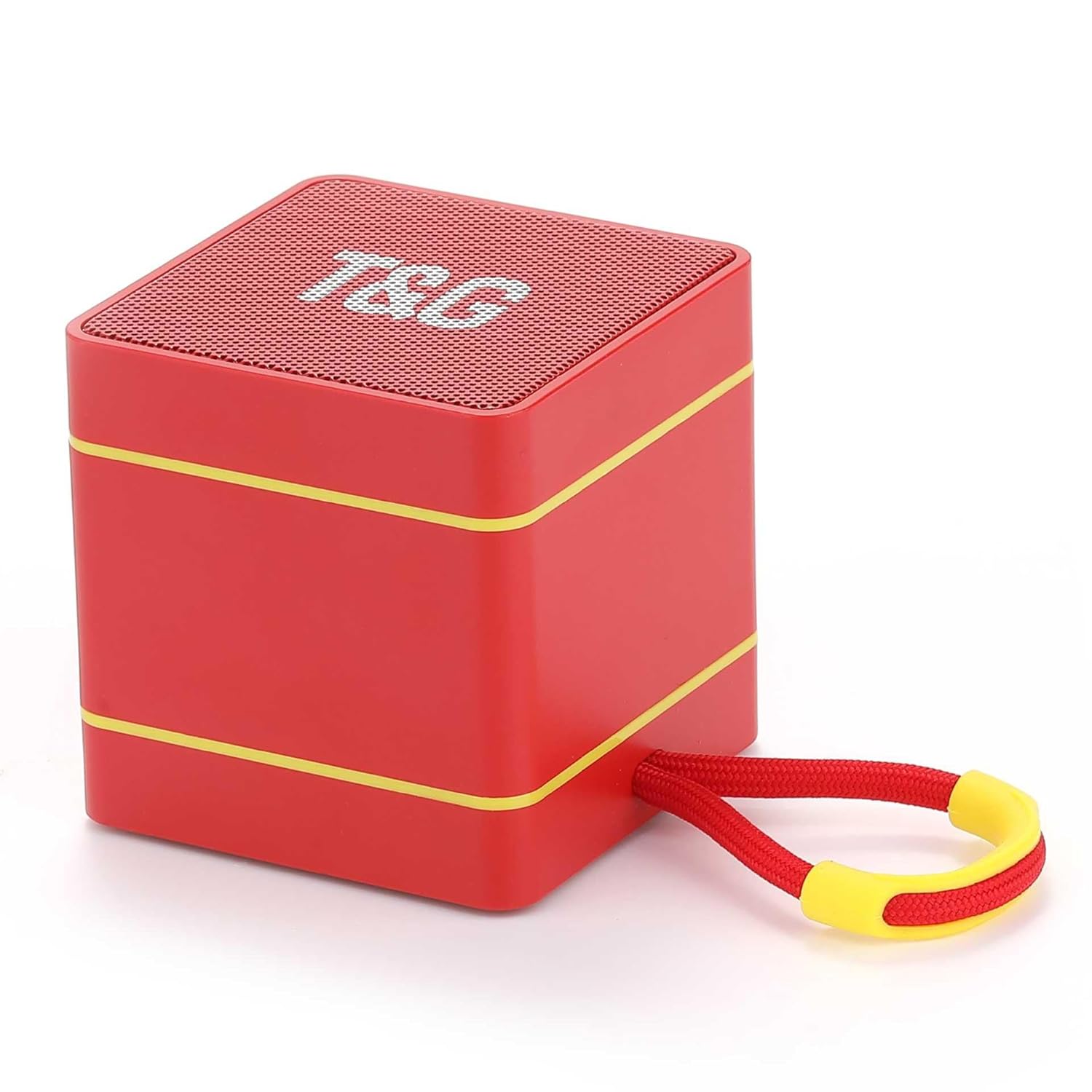 Maine Portable Bluetooth Speaker TWS Earbuds Card-Shaped Small Audio Device Factory Wholesale and Sales red 100PACK