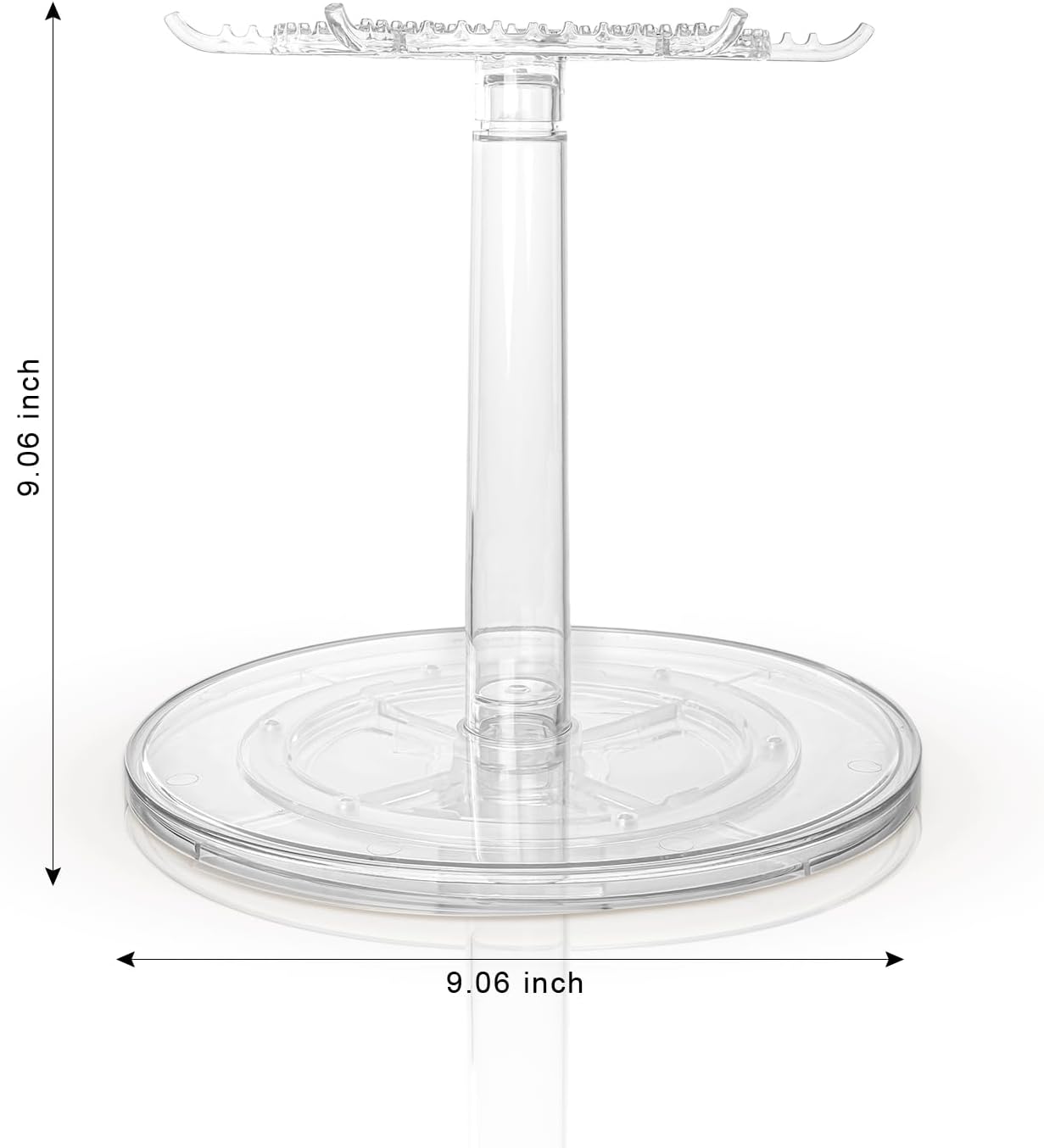 Rotating Display Case for Skullpanda Dolls, for POP MART Labubu Rotating Display Case