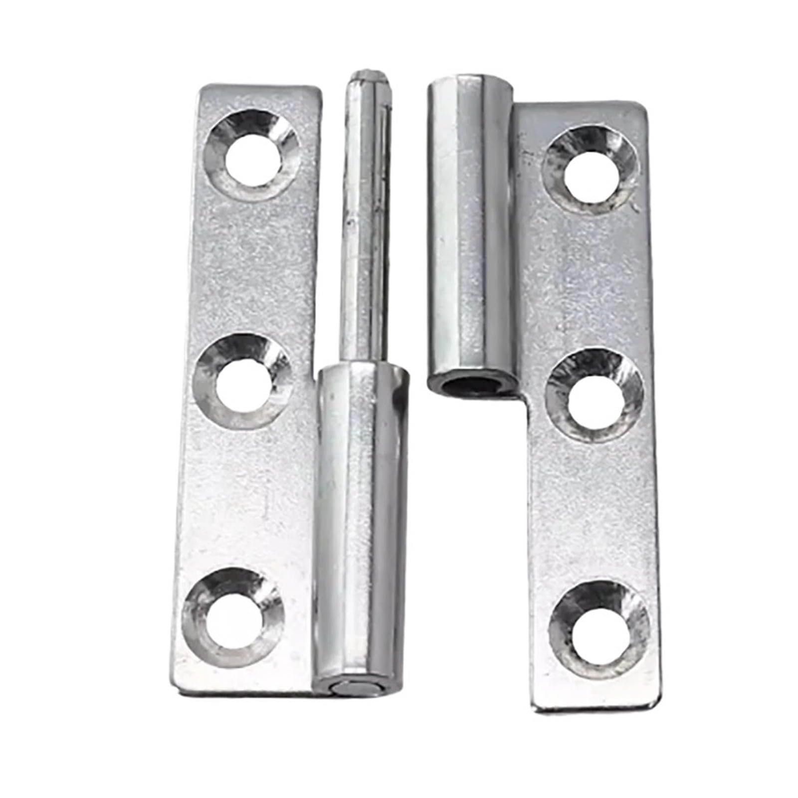 1/5pcs Stainless Steel Removable Hinge Casement Detachable Slip Flag(2.5 inches (Left),5pcs)