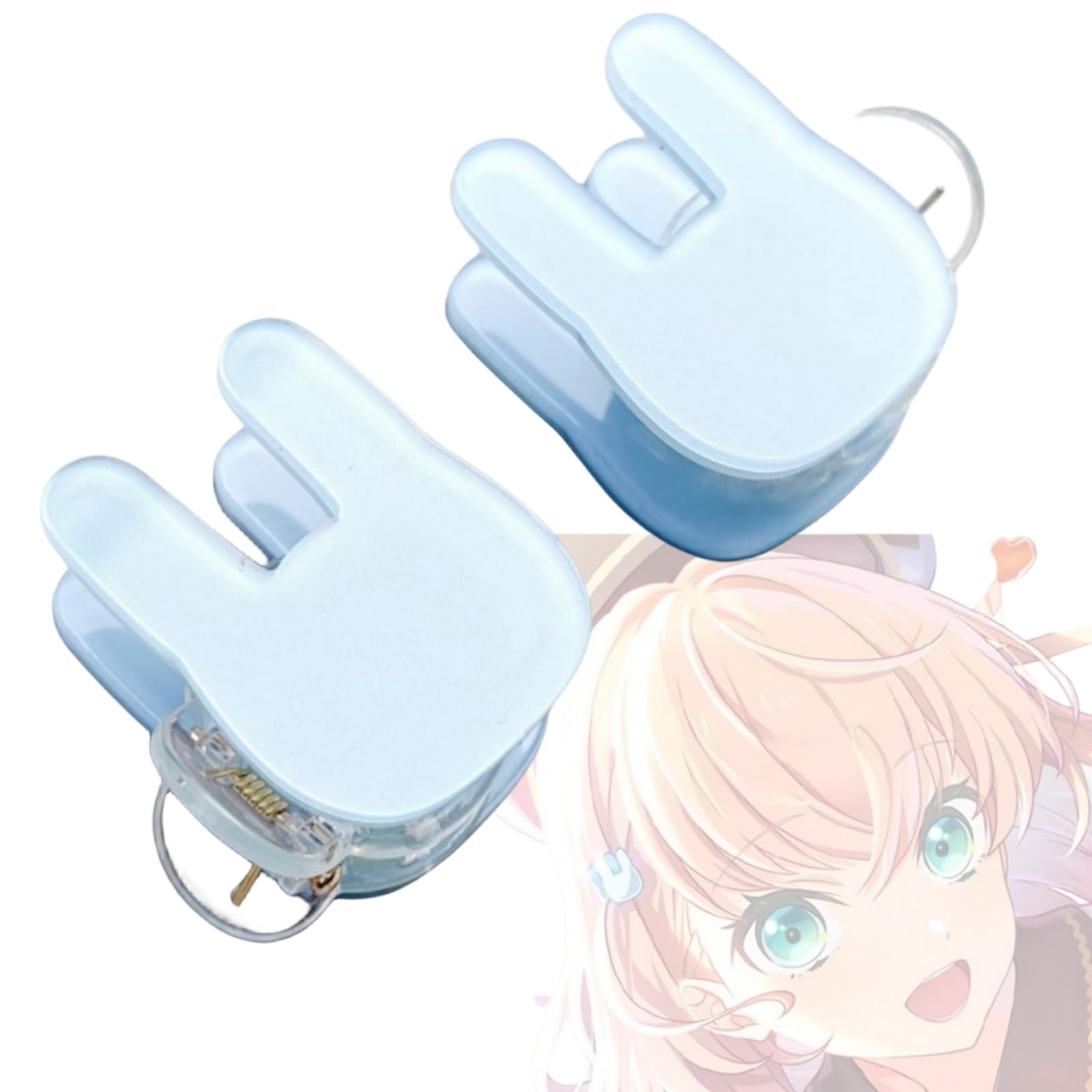 うさぎのヘアクリップ 日野下花帆 コスプレ ヘアークロー 爪クリップ 2点のセット ラブライブ 蓮ノ空女学院cosplayに適用 ひのした かほ コスプレ小道具 髪留め ハロウィン 撮影用