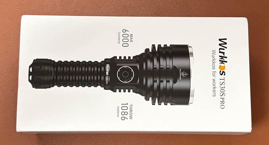 Amazon.co.jp: Wurkkos TS30S PRO 超強力LEDライト 6000ルーメン高輝度